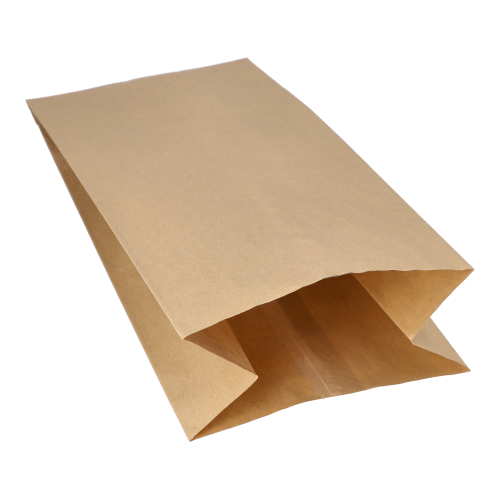 Warmhaltebeutel, Papier mit PE-Einlage 28 cm x 13 cm x 8 cm braun