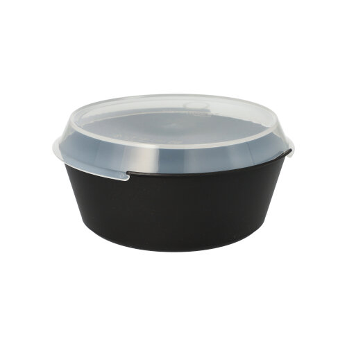 "Circulware" Mehrweg-Schalen Mix & Match 1200 ml Ø 18,3 cm · 6,9 cm schwarz