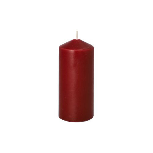 Stumpenkerzen Ø 40 mm · 90 mm bordeaux