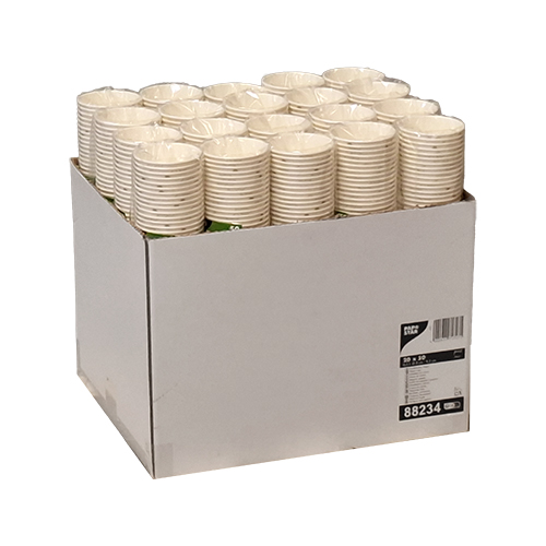 Trinkbecher, Pappe "pure" 0,2 l Ø 8 cm · 9,2 cm "ZERO"