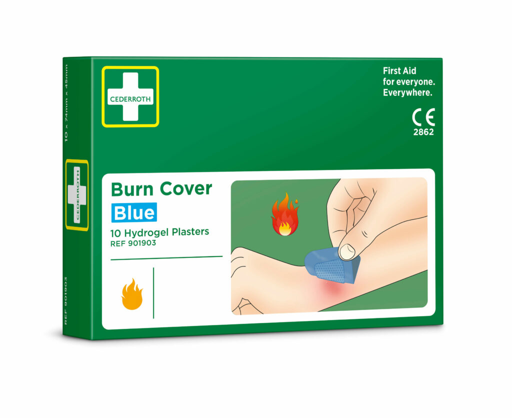 "Cederroth" Burn Cover, Hydrogelpflaster 74 mm x 45 mm