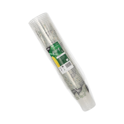 Trinkbecher PLA 0,4 l Ø 9,5 cm · 12,7 cm "Becher aus Mais"