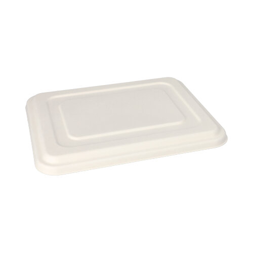 Deckel, Zuckerrohr "pure" 1,4 cm x 22,5 cm x 29 cm weiss