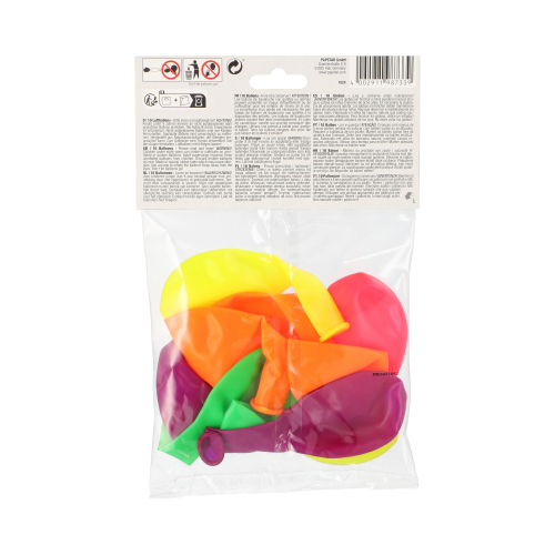 Luftballons Ø 25 cm farbig sortiert "Neon"