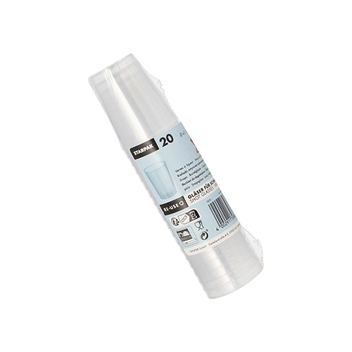 Mehrweg-Gläser für Schnaps PP 4 cl Ø 4,3 cm · 5,2 cm