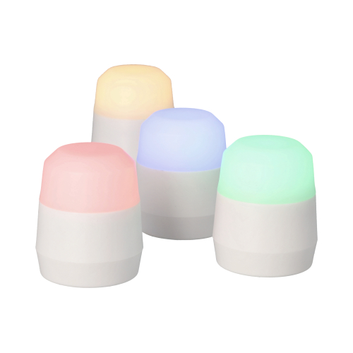LED-Teelichte Nachfüllpack Ø 4 cm · 5 cm farbig "Amsterdam" Leuchtdauer 12-40h