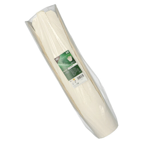 Pastaboxen, Pappe rund 750 ml 10 cm x 10 cm x 8,5 cm weiss