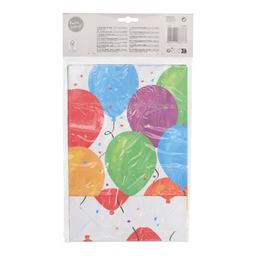 Partytüten, Papier 28 cm x 19 cm x 7 cm "Ballon"