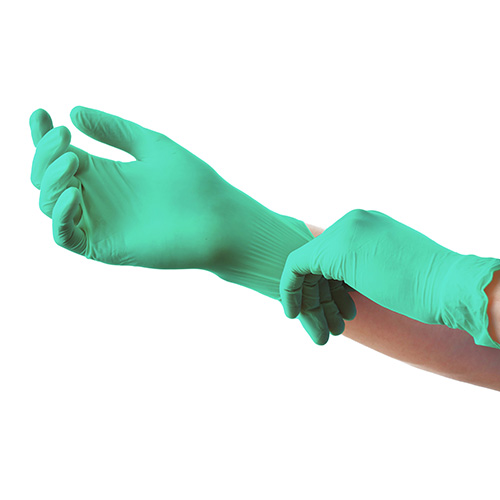 "Medi-Inn Classic" Handschuhe, Nitril puderfrei grün "Green Plus" Größe: XS