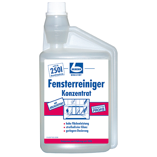 "Dr. Becher" Fensterreiniger Konzentrat 1 l Dosierflasche