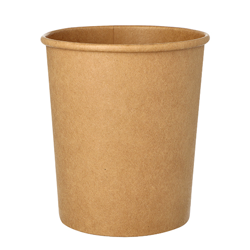 Suppenbecher, Pappe 940 ml Ø 11,5 cm · 13 cm braun