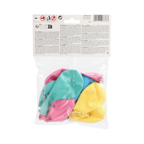 Luftballons Ø 25 cm farbig sortiert "Kawaii"