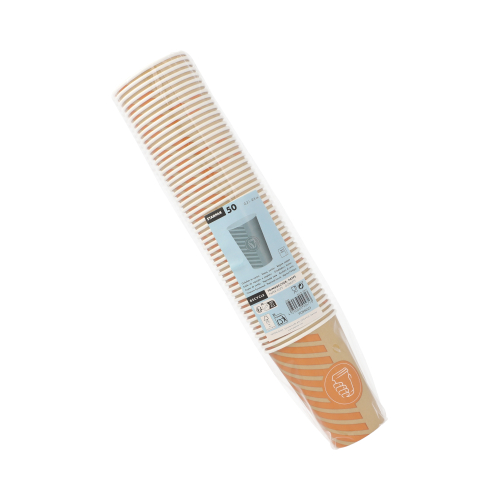 Trinkbecher, Pappe 0,3 l Ø 8 cm · 11,6 cm "Coffee Line"