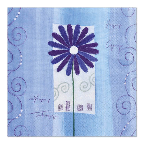 Servietten, 3-lagig 1/4-Falz 33 cm x 33 cm "Classic Blossom"