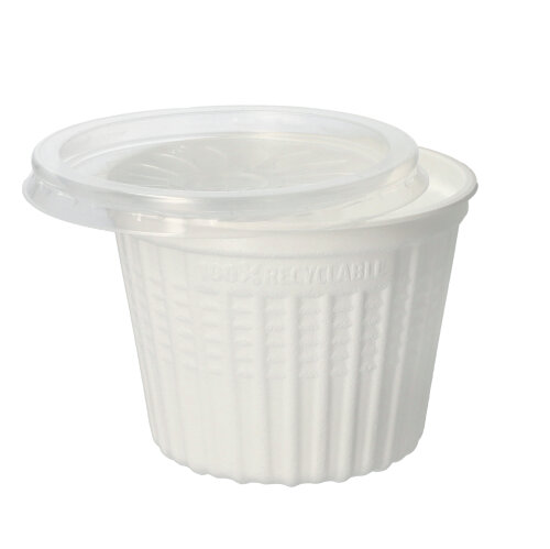 Suppenbecher, PP "To Go" 500 ml Ø 11,5 cm · 8,5 cm weiss