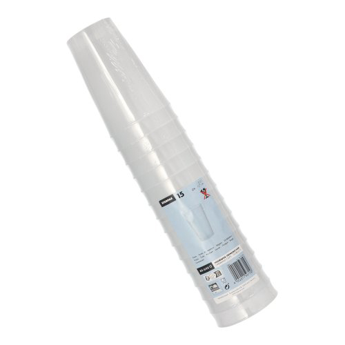 Mehrweg-Trinkbecher PP 0,3 l Ø 8 cm · 11,7 cm transluzent extra stabil