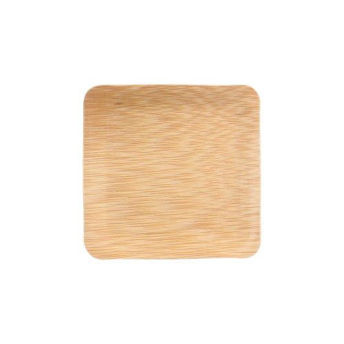 Fingerfood - Teller, Bambus "pure" eckig 1,5 cm x 8,5 cm x 8,5 cm