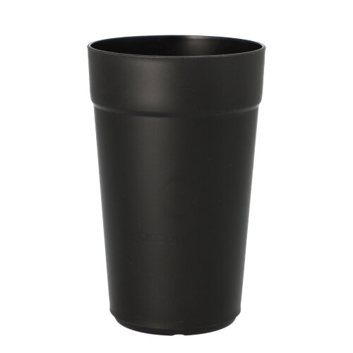 "Circulware" Mehrweg-Trinkbecher PP 0,4 l Ø 8 cm · 13 cm schwarz