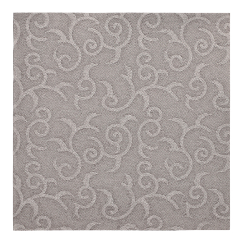 Servietten "ROYAL Collection" 1/4-Falz 40 cm x 40 cm grau "Casali"