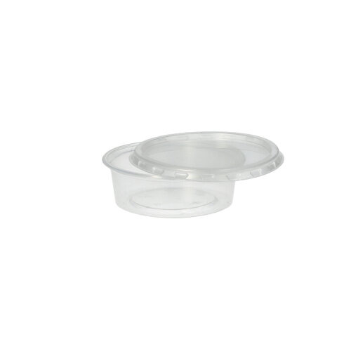 Dressingbecher, PP 50 ml Ø 7,1 cm · 2,4 cm transparent