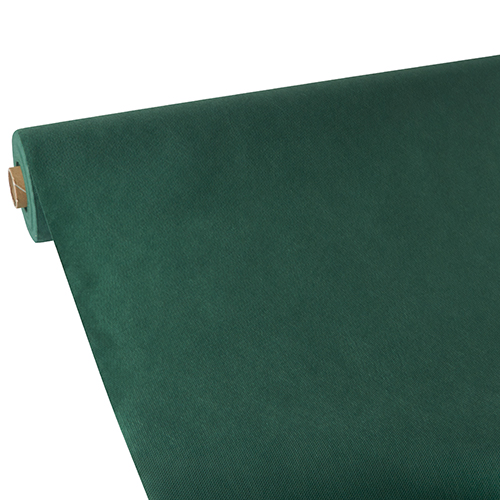 Tischdecke, stoffähnlich, Vlies "soft selection" 25 m x 1,18 m dunkelgrün