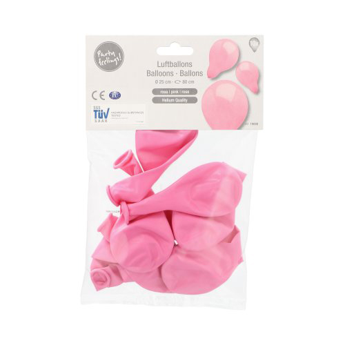 Luftballons Ø 25 cm rosa