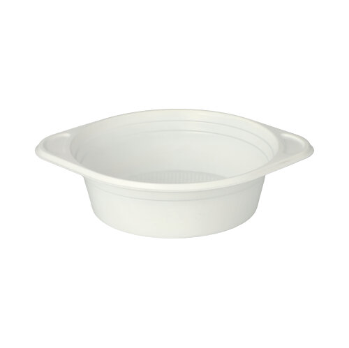 Suppenschalen, PP 500 ml Ø 15,6 cm · 4,5 cm weiss mit Anfasser