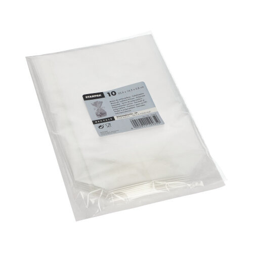 Bodenbeutel, PP 23,5 cm x 14,5 cm x 5,8 cm transparent