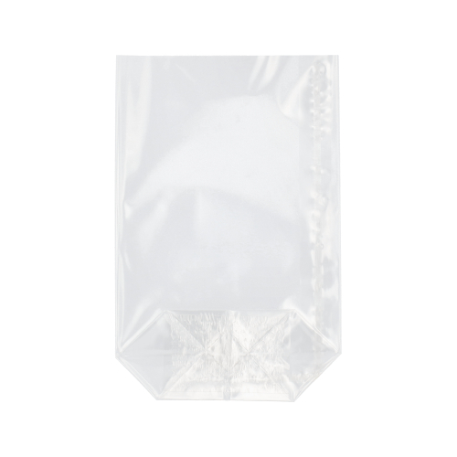 Bodenbeutel, PP 17,3 cm x 11,5 cm x 4 cm transparent