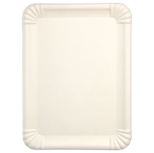 Servierplatten, Zuckerrohr "pure" eckig 26 cm x 35 cm weiss Servierplatten, Zuckerrohr "pure" eckig 26 cm x 35 cm weiss
