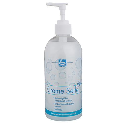"Dr. Becher" Creme Seife 500 ml Pumpflasche