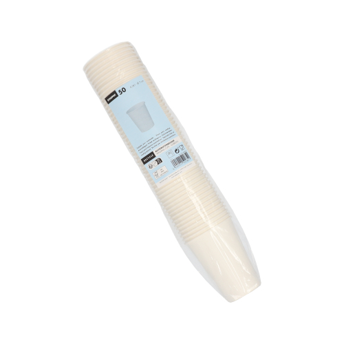 Automatenbecher, Pappe "To Go" 0,18 l Ø 7 cm · 9,2 cm weiss