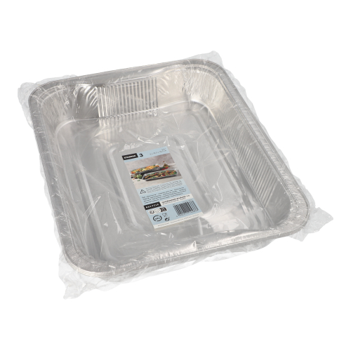 Gastronorm-Behälter, Alu eckig 3,4 l 5 cm x 26,2 cm x 32,2 cm 1/2