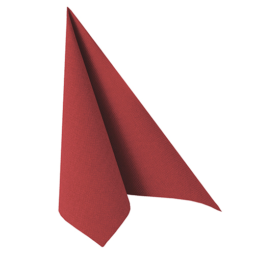 Servietten "ROYAL Collection" 1/4-Falz 40 cm x 40 cm bordeaux