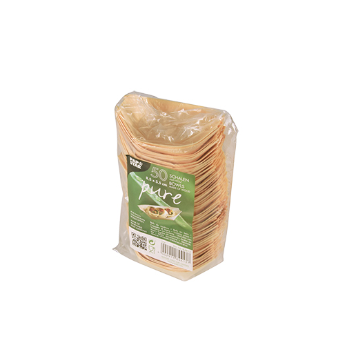 Fingerfood - Schalen, Holz "pure" 8,5 cm x 5,5 cm "Schiffchen"