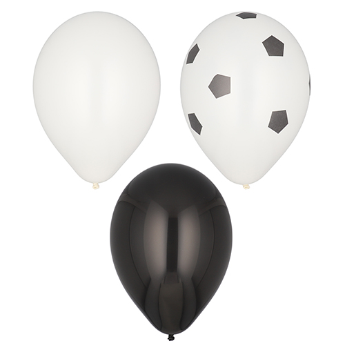 Luftballons Ø 29 cm farbig sortiert "Football" Luftballons Ø 29 cm farbig sortiert "Football"