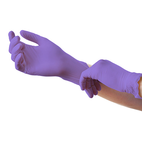 "Medi-Inn Classic" Handschuhe, Nitril puderfrei lila "Nitril Purple" Größe: XL