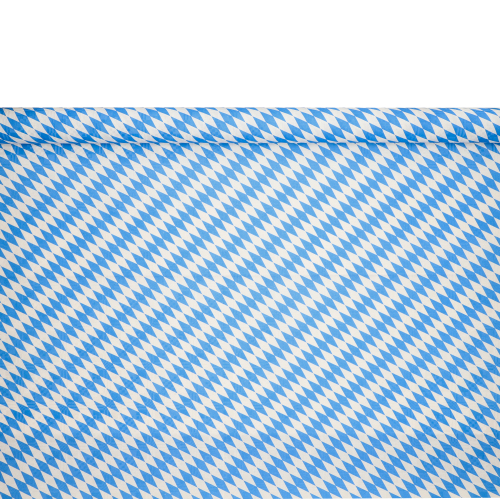 Papiertischtuch mit Damastprägung 10 m x 1 m "Bayrisch Blau"