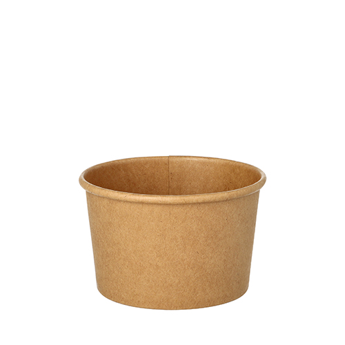 Suppenbecher, Pappe 230 ml Ø 9,8 cm · 6 cm braun