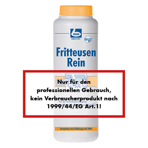 "Dr. Becher" Fritteusen Rein 1 kg