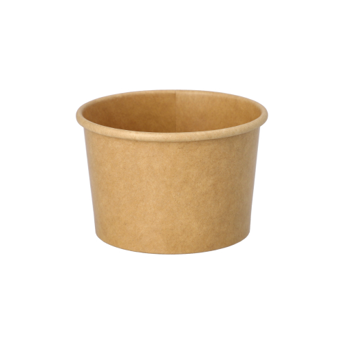 Eisbecher, Pappe 150 ml Ø 8,6 cm · 5,2 cm braun