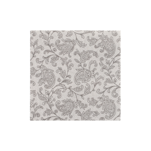 Servietten "ROYAL Collection" 1/4-Falz 25 cm x 25 cm grau "Ornaments"