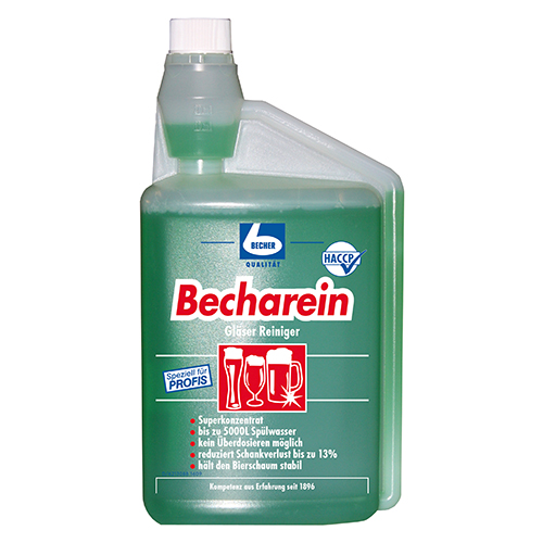 "Dr. Becher" Becharein Gläser Reiniger 1 l flüssig