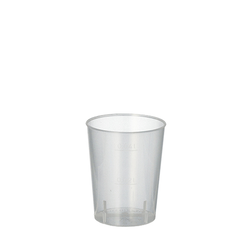 Mehrweg-Gläser für Schnaps PP 4 cl Ø 4,3 cm · 5,2 cm