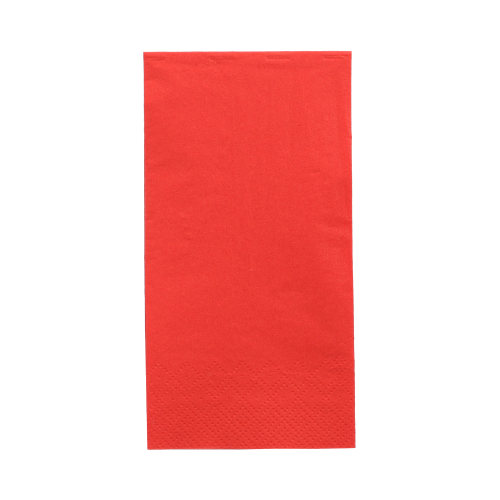 Servietten, 3-lagig 1/8-Falz 33 cm x 33 cm rot