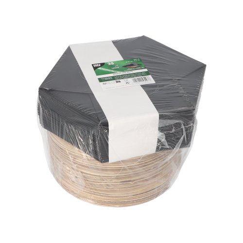 Schalen Palmblatt rund 500 ml Ø 21 cm · 3 cm mit separatem Flower-Lid