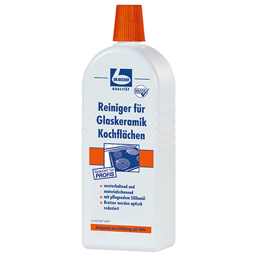 "Dr. Becher" Reiniger 500 ml für Glaskeramik Kochflächen