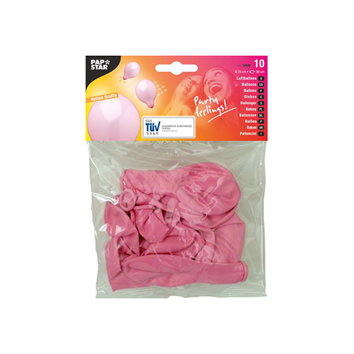 Luftballons Ø 25 cm rosa