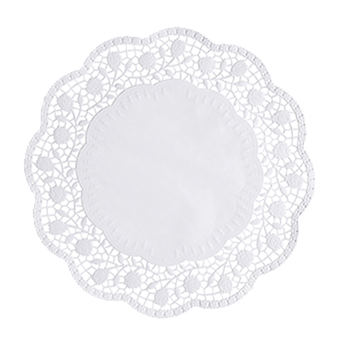 Tortenspitzen rund Ø 30 cm weiss