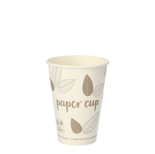 Automatenbecher, Pappe "pure" 0,18 l Ø 7 cm · 9,2 cm "ZERO"